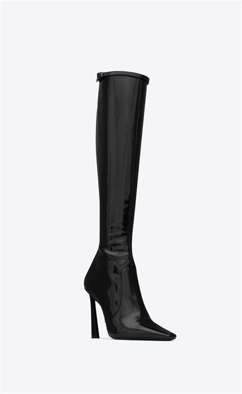 shiny ysl boots|ysl boots.